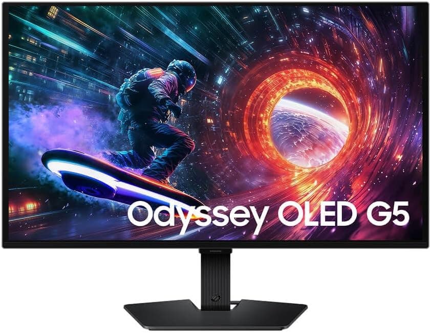 Monitor Samsung Odyssey OLED G5 27" QHD 180Hz 0,03ms com cupom CAMISA9
