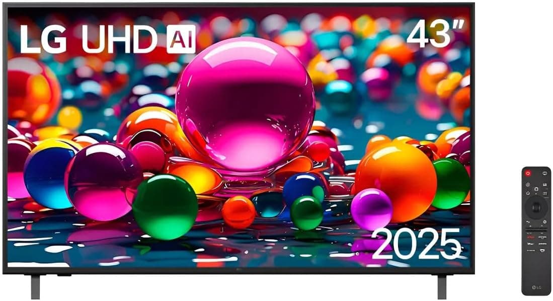 Smart TV LG 43" 4K UHD Profissional/Hotel 43AU801C (webOS, ThinQ, Alexa/Google) por R$ 1.539 no Pix