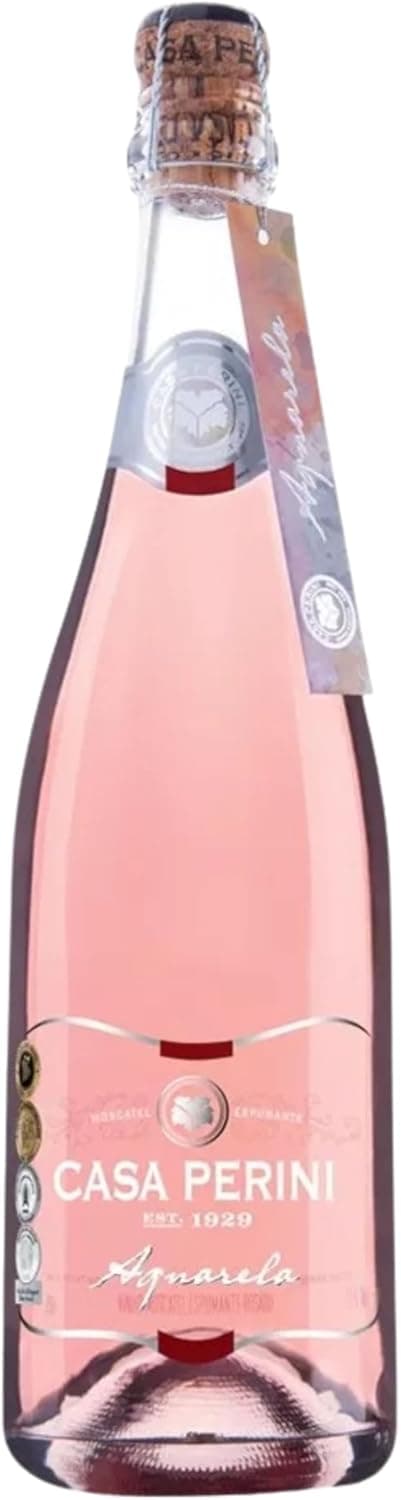 Espumante Casa Perini Moskatel Aquarela 750ml por R$ 49,90 no Pix (frete grátis Prime)