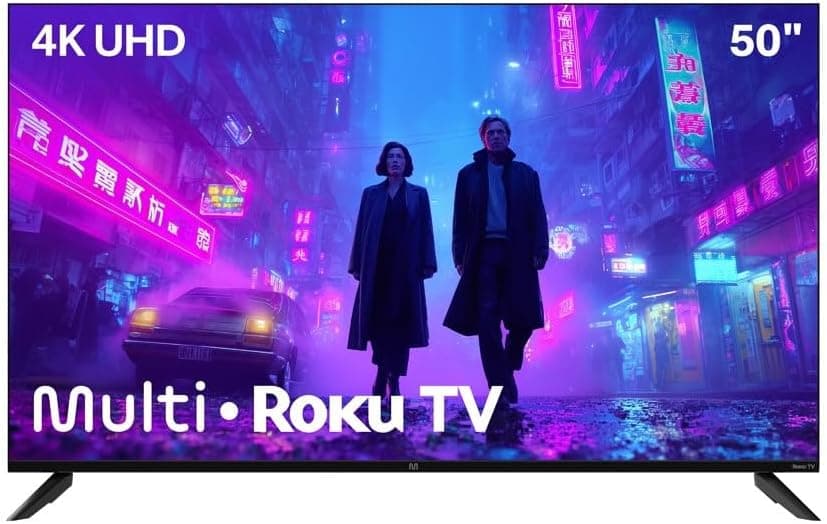 Smart TV Multi 50" Roku 4K TL059M com HDR e Alexa/Google Home por R$ 1.609 no Pix