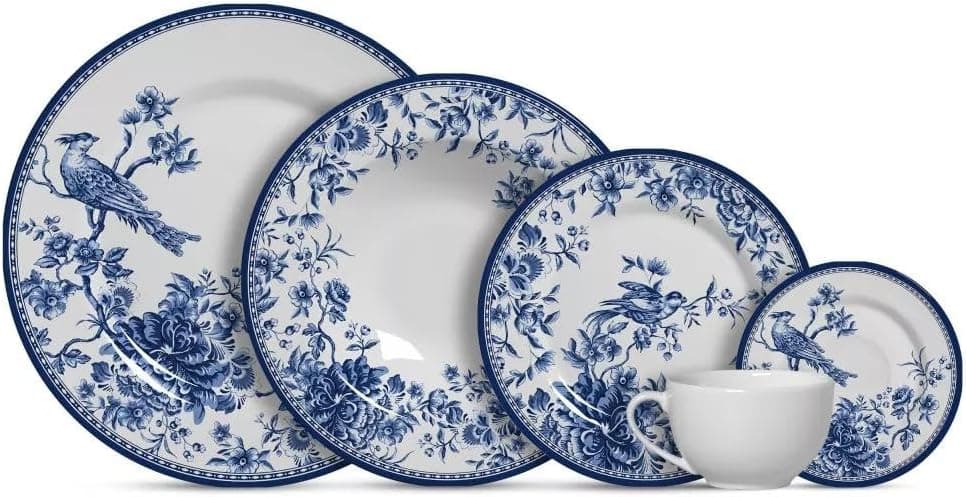 Aparelho de Jantar Alleanza Chinese Garden 20 Pecas por R$ 289 (Frete Gratis)