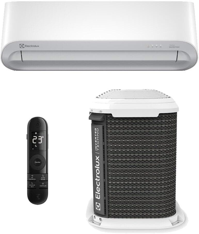 Ar-condicionado Split Inverter Electrolux Color Adapt 9000 BTUs Wi‑Fi Só Frio 220V (YI09F/YE09F) por R$ 1.499