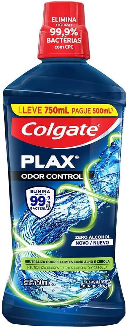 Enxaguante Bucal Colgate Plax Odor Control 750ml com Frete Grátis