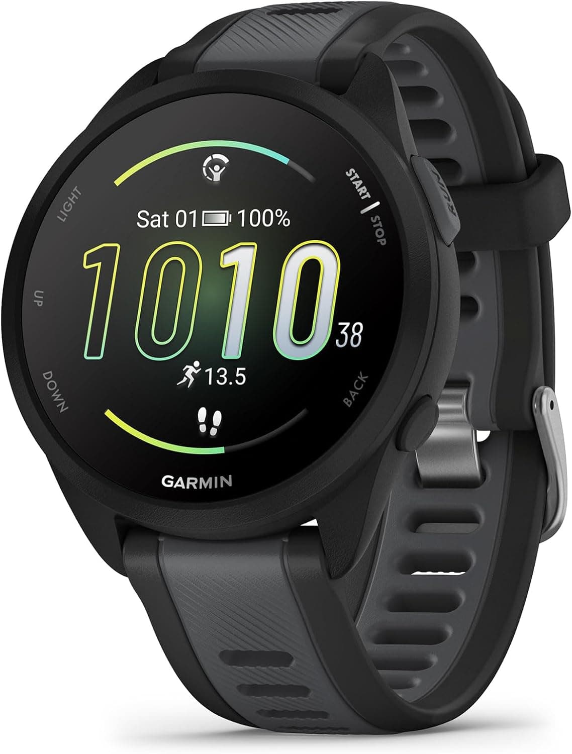 Garmin Forerunner 165 43mm com GPS e Monitor Cardiaco no Pulso por R$ 1.547 (cupom + frete gratis)