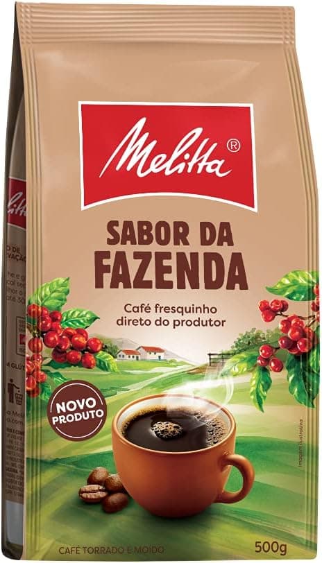 Café Melitta Sabor da Fazenda Pouch 500g por R$ 30,88 (Frete grátis Prime)