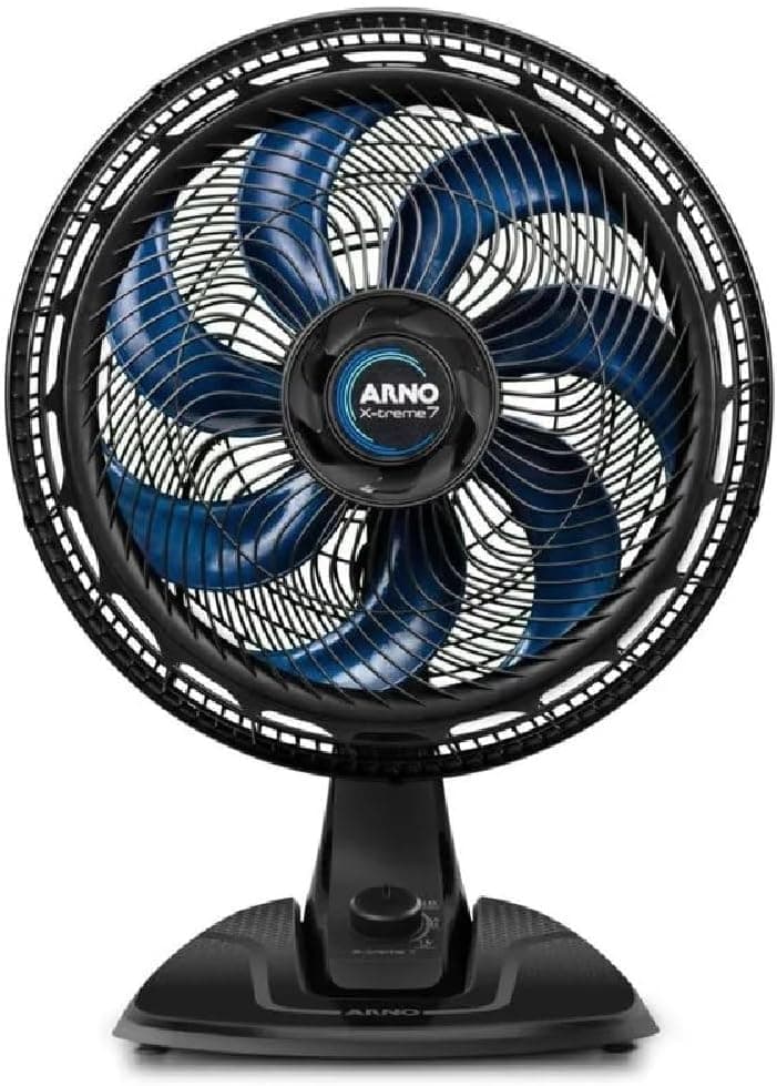 Ventilador de Mesa Arno X-TREME 7 VE70 40cm 150W 220V (7 pás) por R$149 c/ frete grátis + cupom