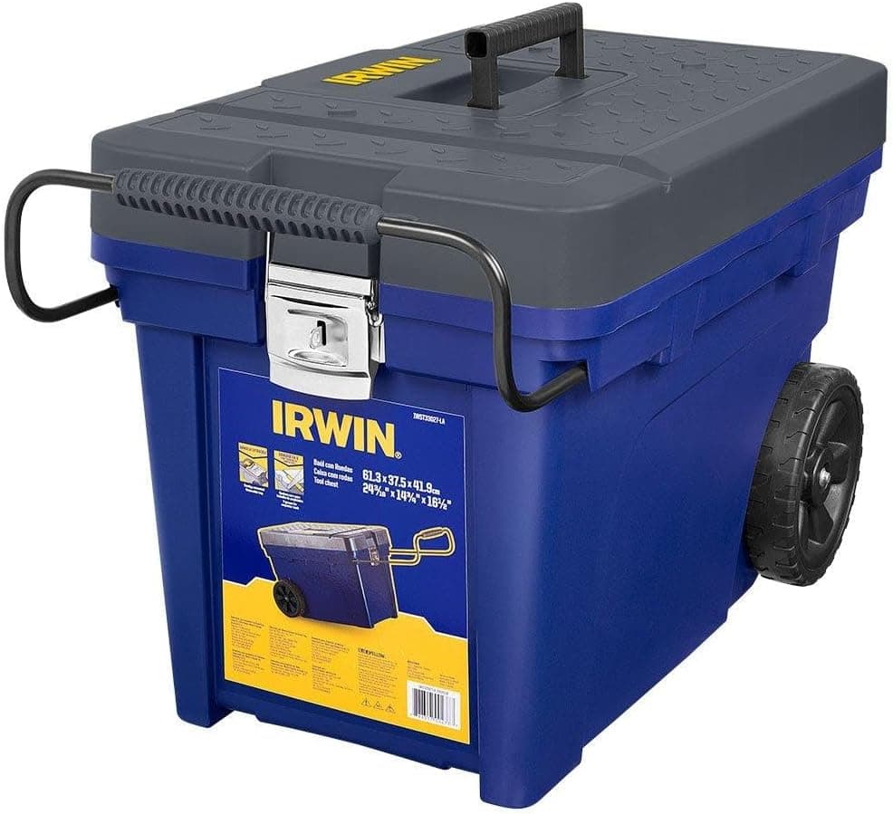 Caixa Organizadora IRWIN Contractor com Rodas IWST33027 (35 kg) por R$ 217 com cupom