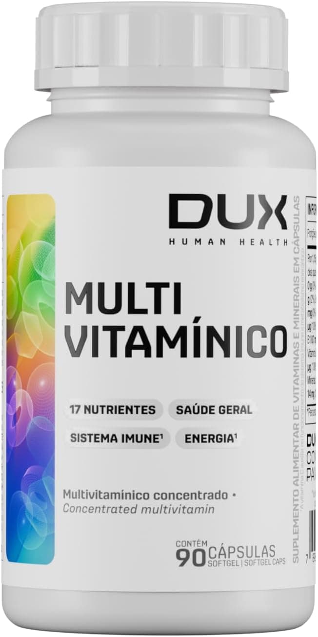 Dux Nutrition Multivitamínico 90 Cápsulas por R$ 58