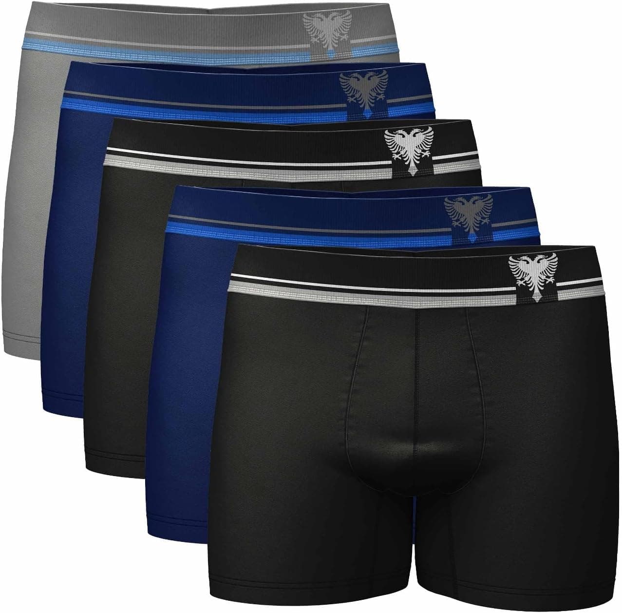 Kit 5 Cuecas Boxer Masculina Cavalera Sem Costura em Poliamida por R$ 39,59 (Frete Grátis)