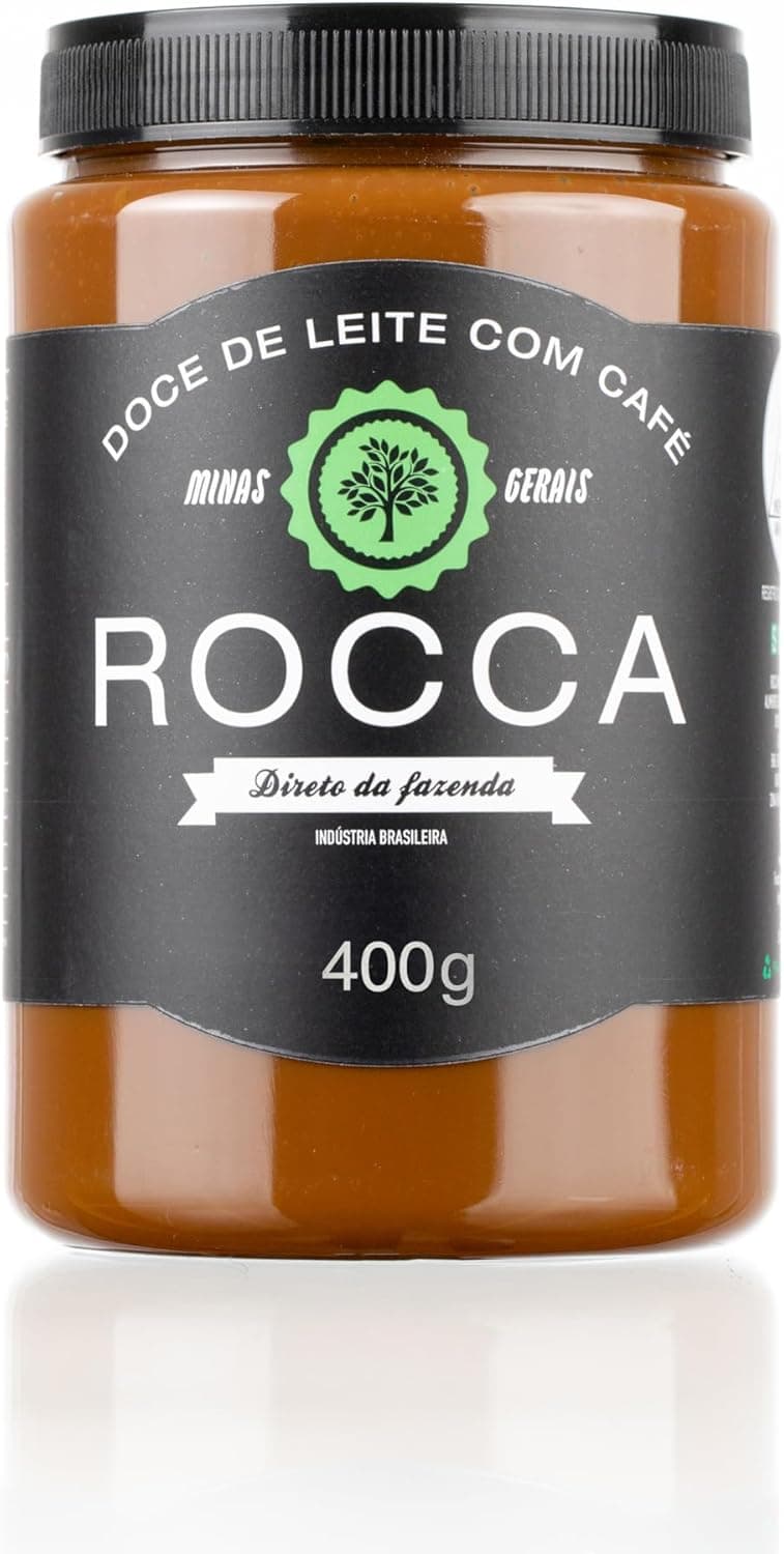 Doce de Leite Rocca com Cafe 400g por R$ 21,96 (com cupom) + Frete Gratis Prime