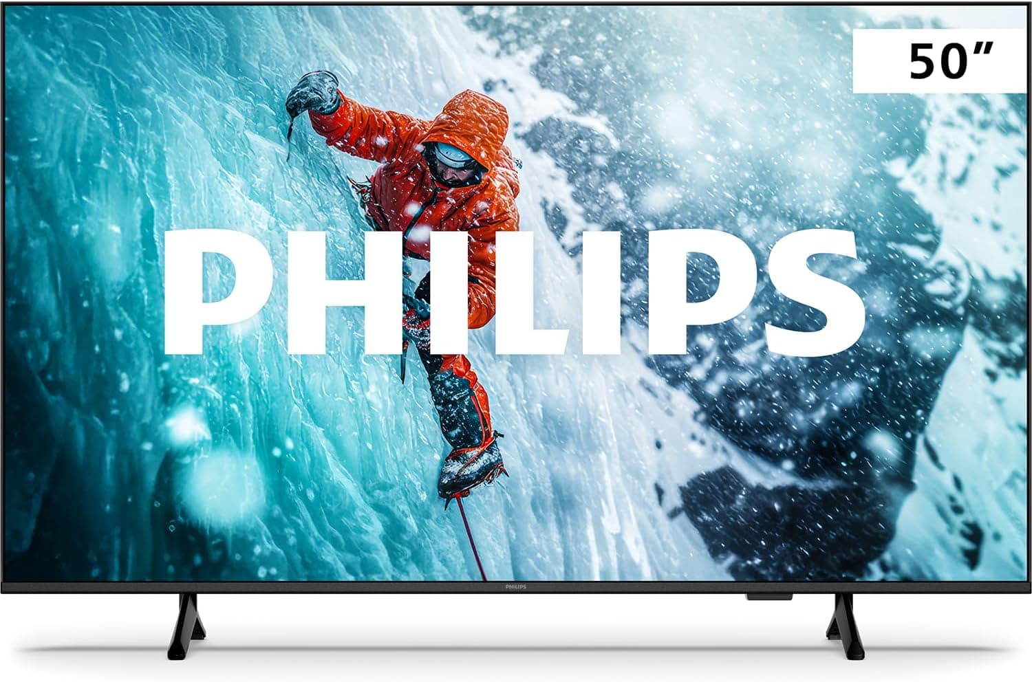 Smart TV Philips 50" 4K 50PUG7300 com HDR e Dolby Atmos por R$ 1.801 no Pix (cupom) + frete grátis