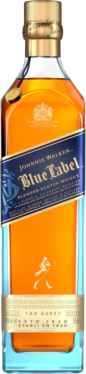 Whisky Johnnie Walker Blue Label 750ml por R$ 918 com frete gratis + cupom 10PARAVOCE