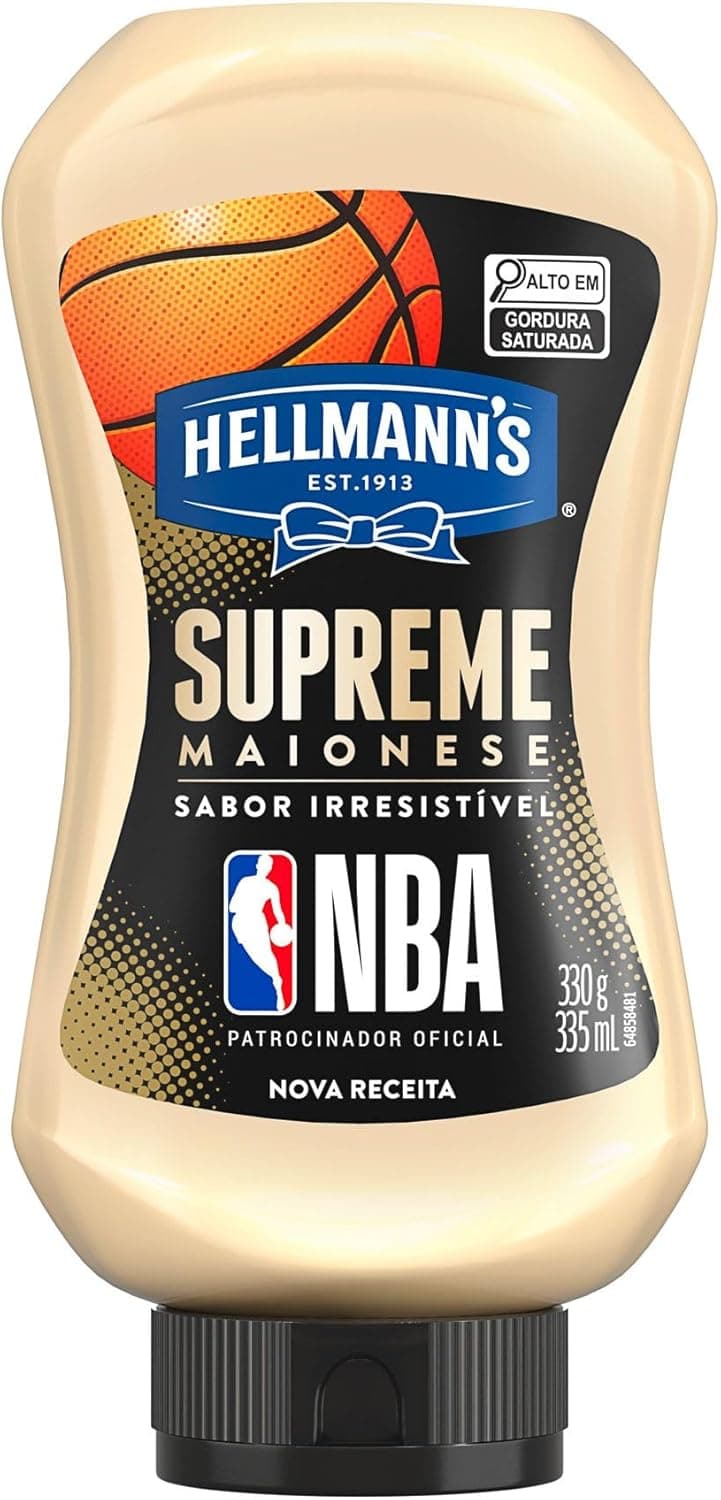 Maionese Hellmann's Supreme 330g por R$ 3,00 com frete grátis
