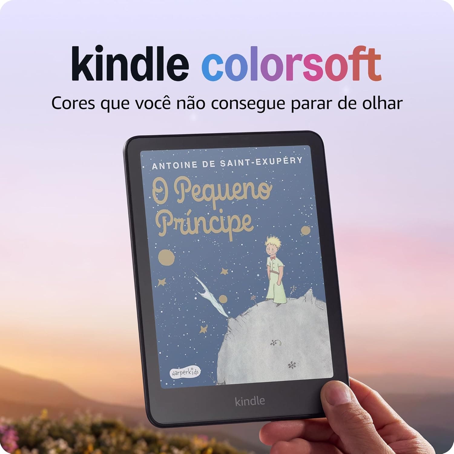 Kindle Colorsoft 16 GB (tela colorida, luz ajustavel) por R$ 949 + frete gratis