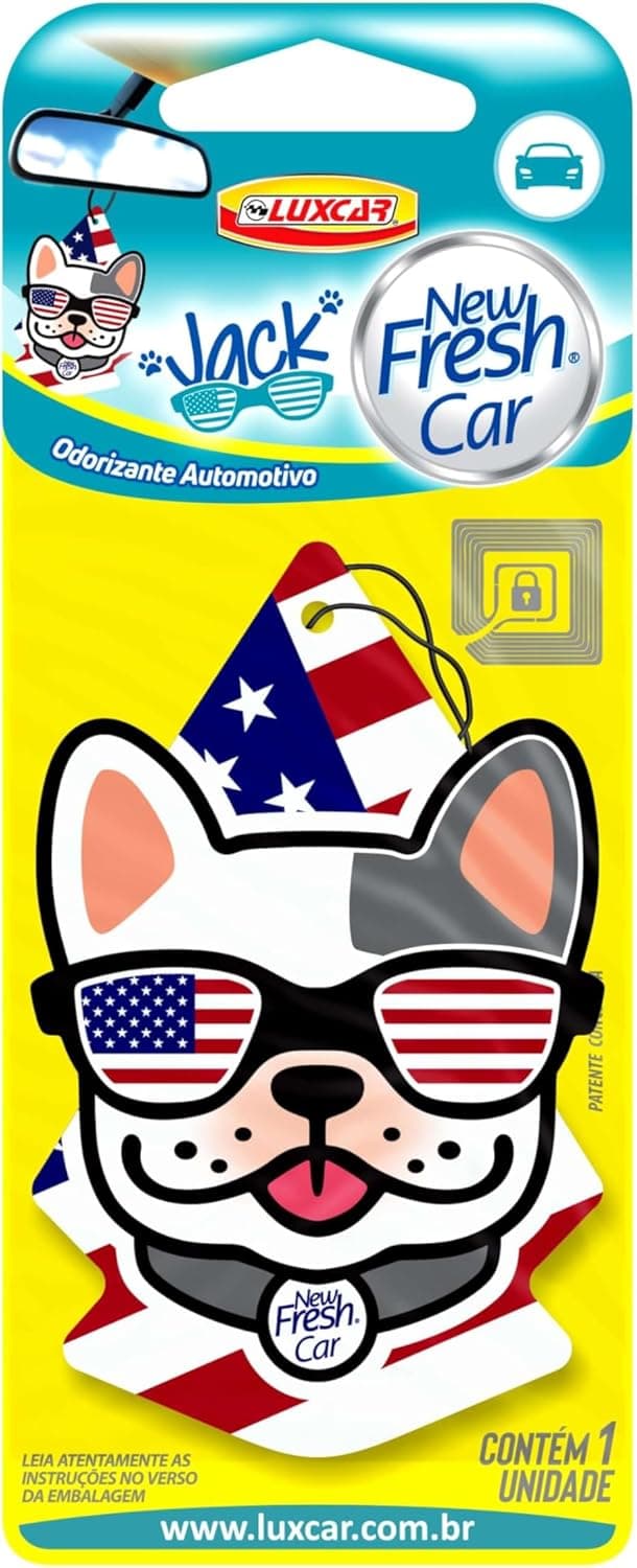 Odorizante Automotivo Luxcar New Fresh Car Jack por R$ 9 (Frete Gratis)