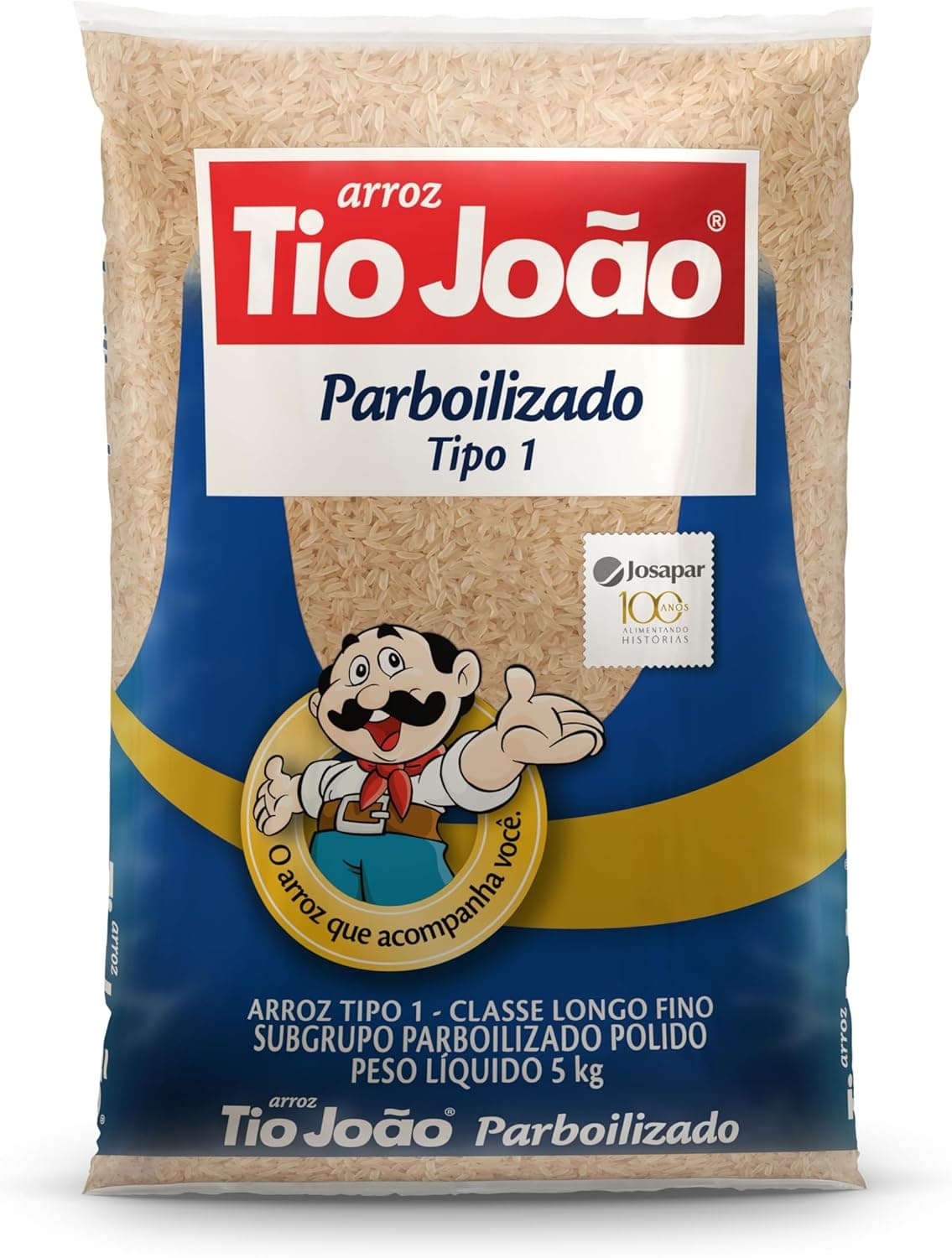 Arroz Parboilizado Tio João 5kg com Frete Grátis