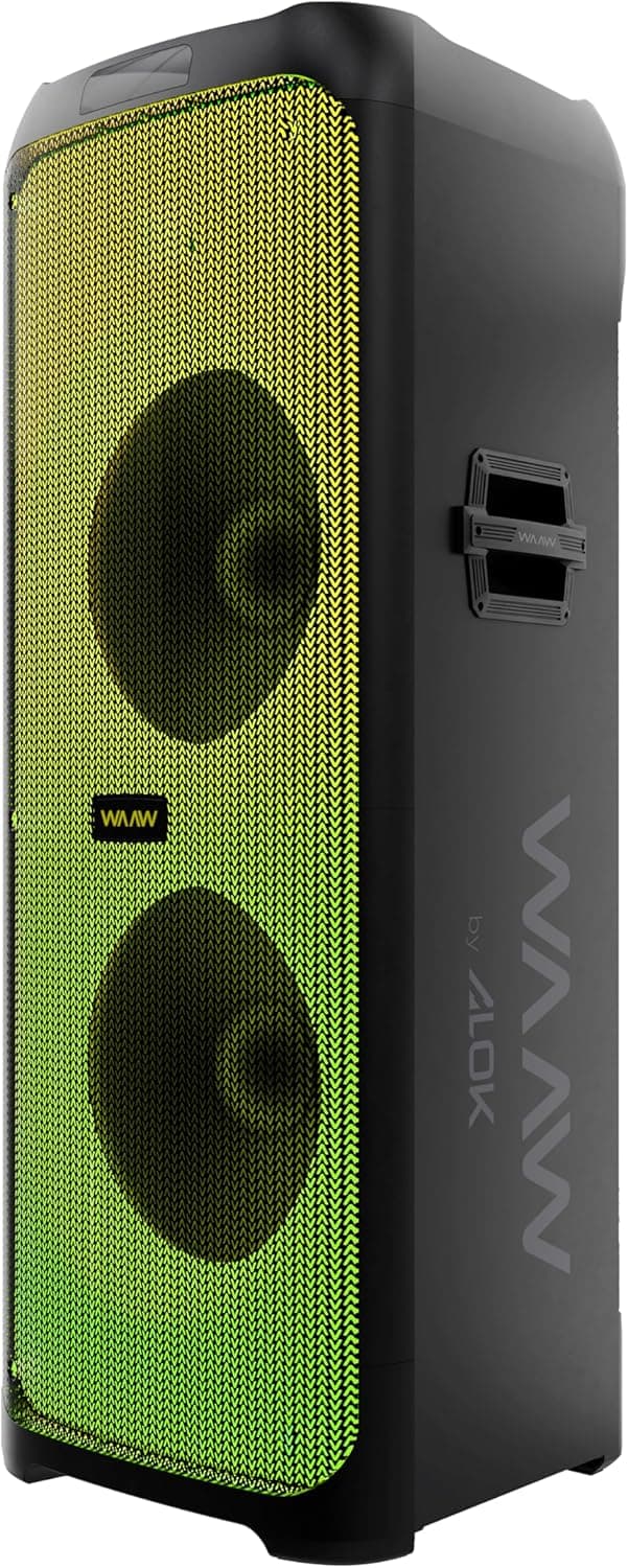 Caixa de Som Torre WAAW by Alok INFINITE 1000 Bluetooth 1000W RMS (ate 20h) por R$ 2.283