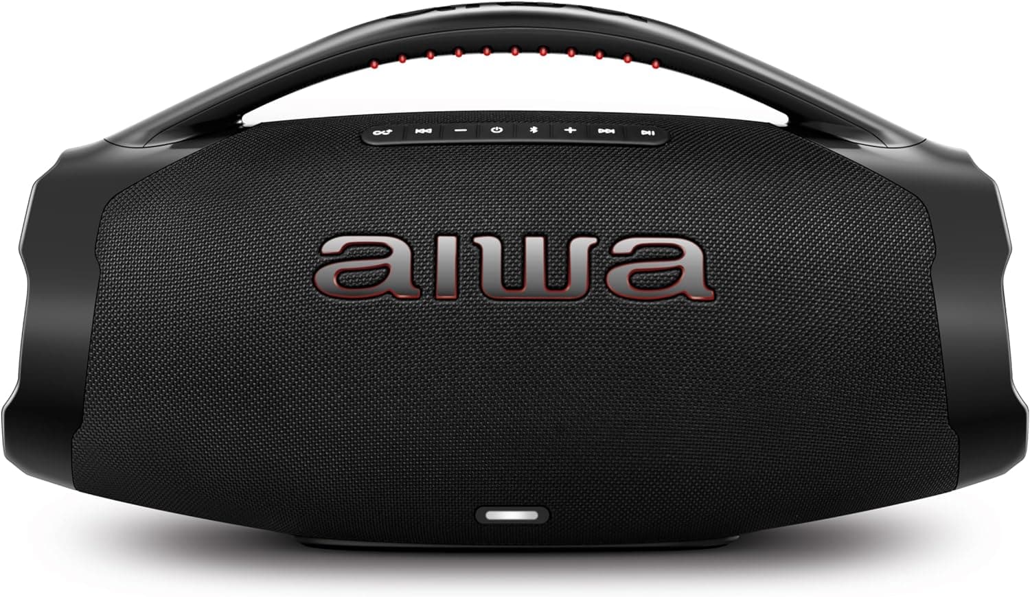 Caixa de Som AIWA Boombox Plus BBS-01-B 200W RMS Bluetooth 5.3 IP66 (30h) com Cupom