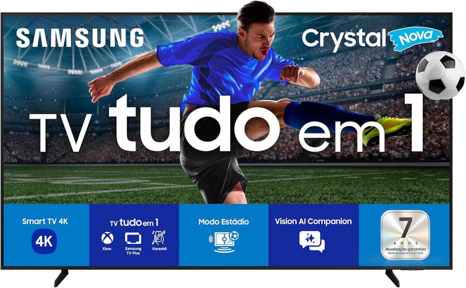 Samsung Smart TV 65" Crystal UHD 4K U8100F 2025 por R$ 3.172 (frete grátis)