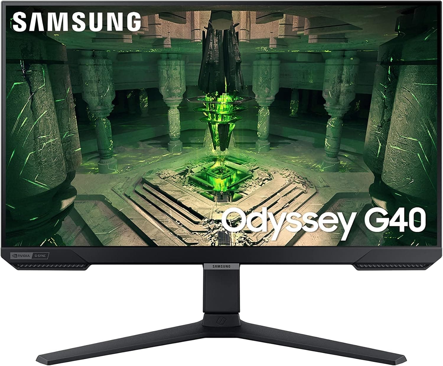 Monitor Gamer Samsung Odyssey G40 25" FHD 240Hz 1ms (LS25BG400ELXZD) com cupom — R$ 1.178 no Pix