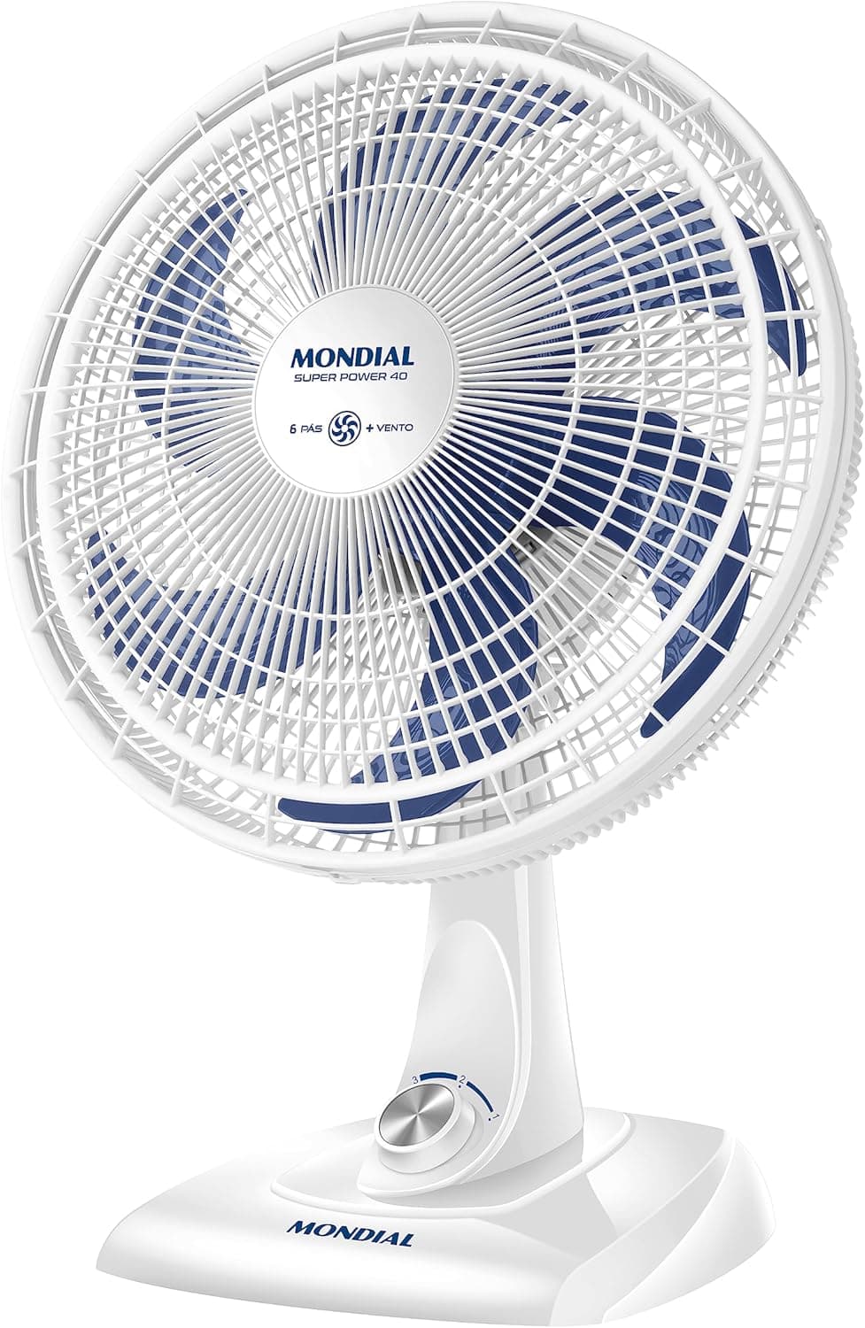 Ventilador de Mesa Mondial VSP-40-W 40cm 110V (Super Power) por R$ 77 com frete grátis