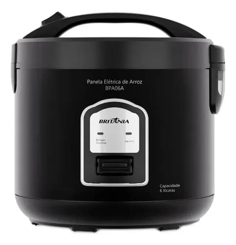 Panela de Arroz Britânia Preta 220V