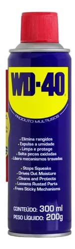 WD-40 Spray Multiusos 300ml Desengripante e Lubrificante