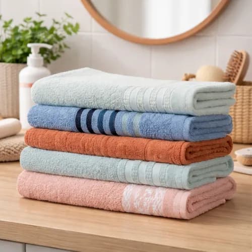 Kit 4 Toalhas de Banho Gigante 70x140cm Atacado Sortida