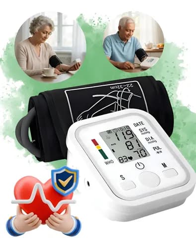 Medidor de Pressão Arterial Digital Automático de Pulso