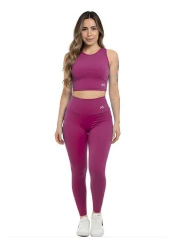 Conjunto Suplex Blackout Legging e Cropped