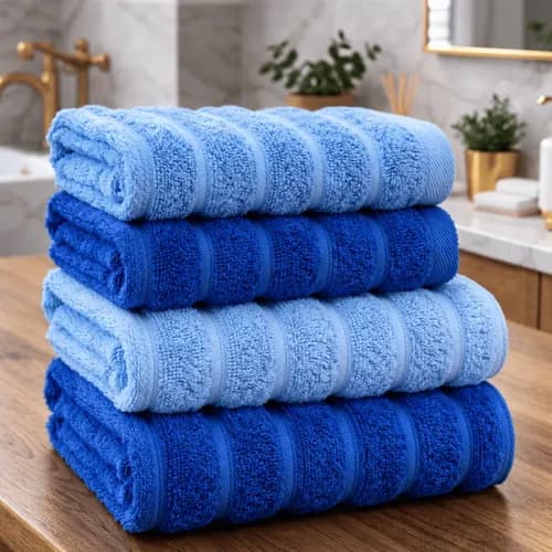 Jogo de Toalhas de Banho Gigante Algodão 4 Peças Macias