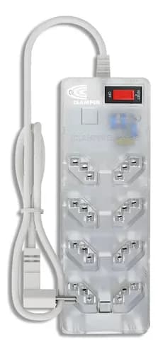 Filtro de Linha Clamper Energia 8 Tomadas com DPS e LCF