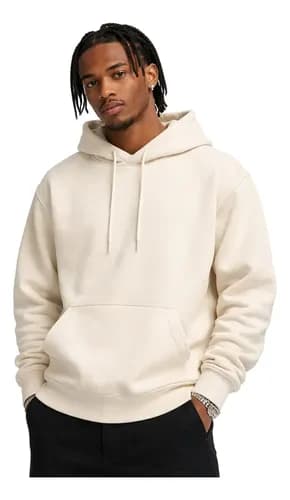 Blusa de Frio Moletom Canguru com Capuz e Bolso Macio
