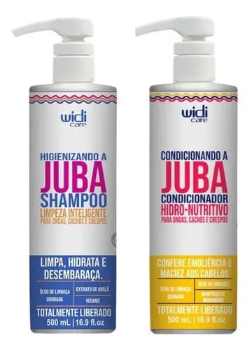 Kit Widi Care Juba Shampoo 500ml + Condicionador 500ml