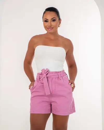 Meia Coxa Feminino Clochard com Laço e Elástico