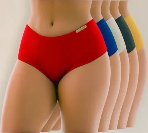 Kit com 5 Calçolas Conforto Pala Dupla Plus Size - 5 Unidades