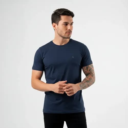 Camiseta Masculina Ogochi Básica Algodão Original