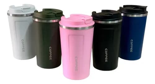 Copo Térmico de Café Anti-vazamento Inox 500ml