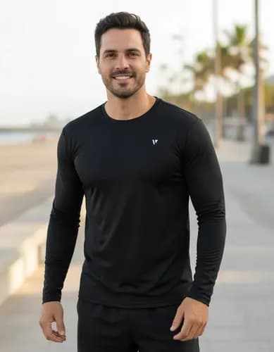 Camisa Térmica Voker Segunda Pele Proteção UV Dry Fit