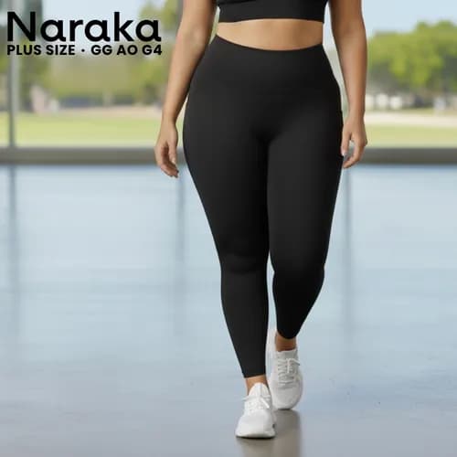 Calça Legging Plus Size Feminina Cós Alto