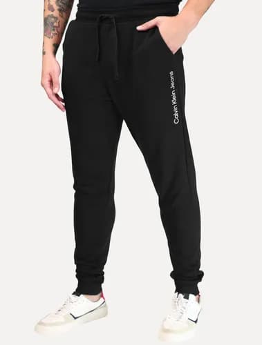 Calça Calvin Klein Jeans Moletom Side New Logo