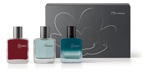 Coleção Especial Miniaturas Natura Homem 3x 25ml por R$ 116 no Pix