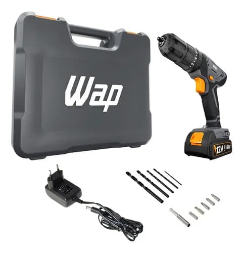 Parafusadeira de Impacto Wap Wf 12k4.2 com Maleta