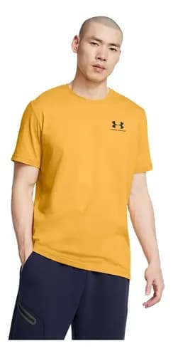 Camiseta Masculina Under Armour Sportstyle Left Chest por R$ 84 + cupom