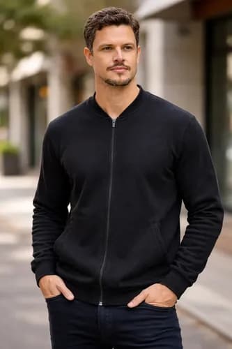 Blusa Moletom Canguru Flanelado com Zíper