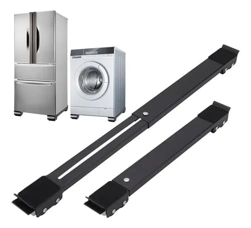 Base Suporte com Rodinhas para Máquina de Lavar e Geladeira por R$ 36