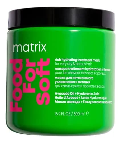 Máscara Capilar Vegana Matrix Food For Soft 500ml