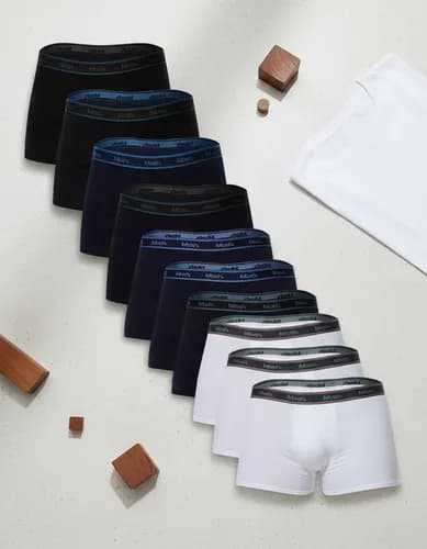 Kit com 10 Cuecas Boxer Masculino Mash por R$ 99 no Pix