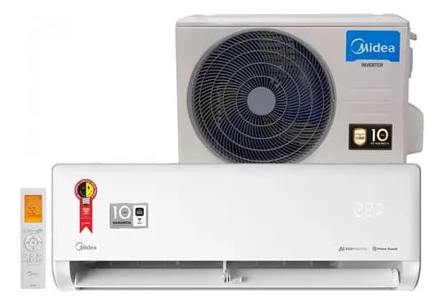 Ar-Condicionado Split 9.000 BTUs Inverter AI Ecomaster Quente/Frio Branco com Preço no Pix