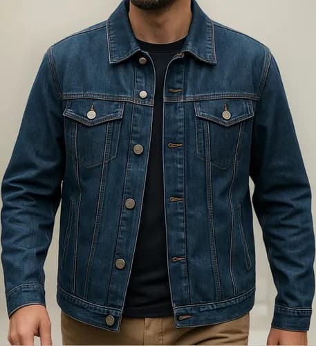 Jaqueta Sarja Masculina Esporte Fino Premium Preta